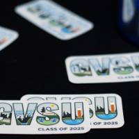 GVSU Class of 2025 stickers